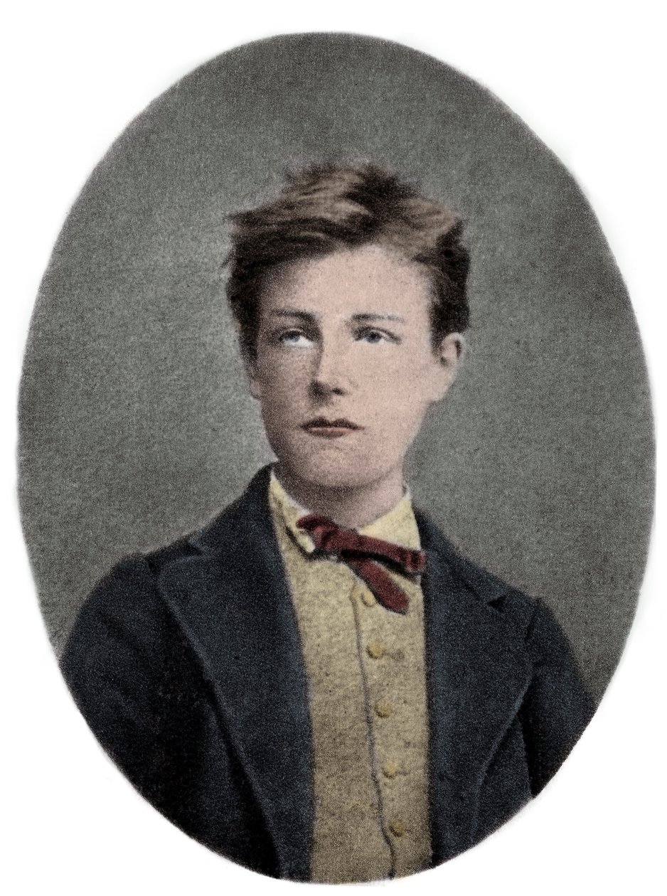 アルチュール・ランボー（フランスの詩人・冒険家） - Portrait of Arthur Rimbaud (1859 - 1891) is 17 years old.Carjatによる写真。 作： エティエンヌ（後）カルジャット