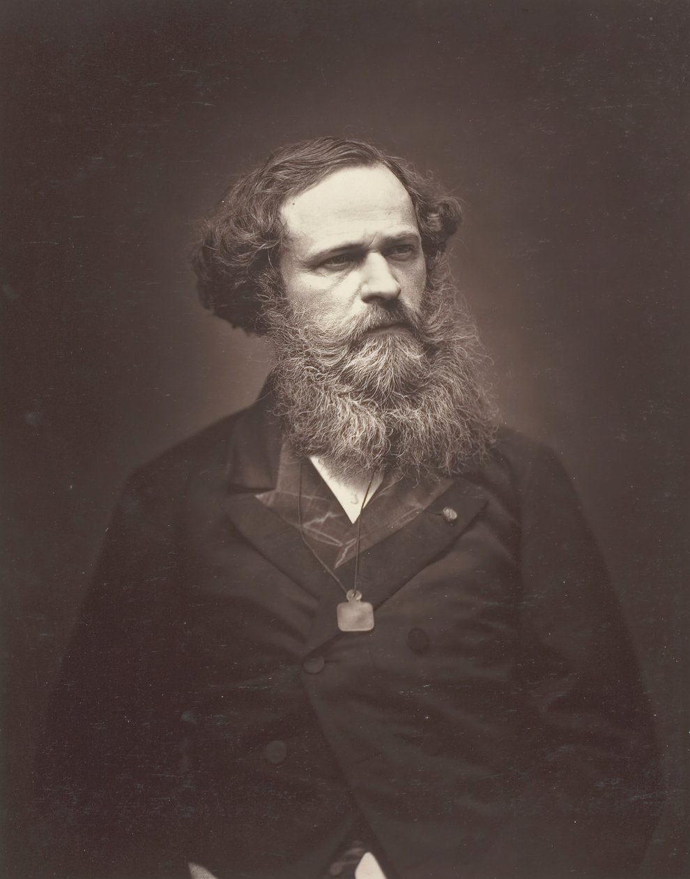 Arsene Houssaye、c。 1876年。 作： エティエンヌ・カルジャット