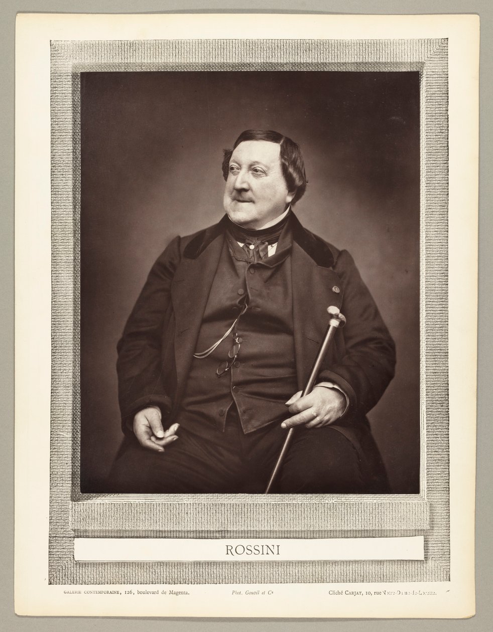 ジョアキーノ・アントニオ・ロッシーニ（イタリアの作曲家、1792-1868） 作： エティエンヌ・カルジャット