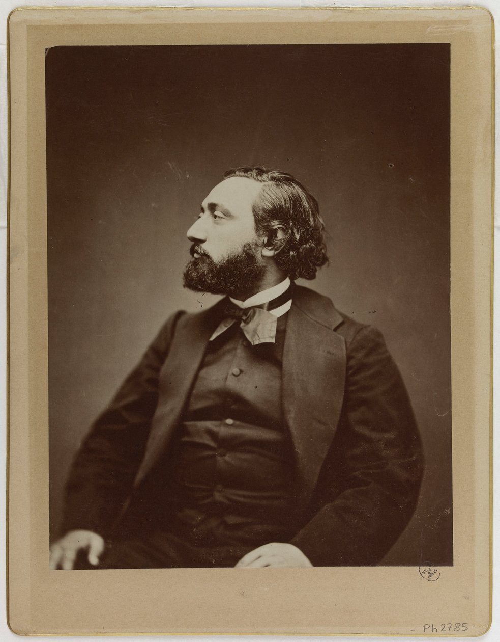 レオン・ガンベッタ（1838-1882年）、弁護士、政治家 作： エティエンヌ・カルジャット