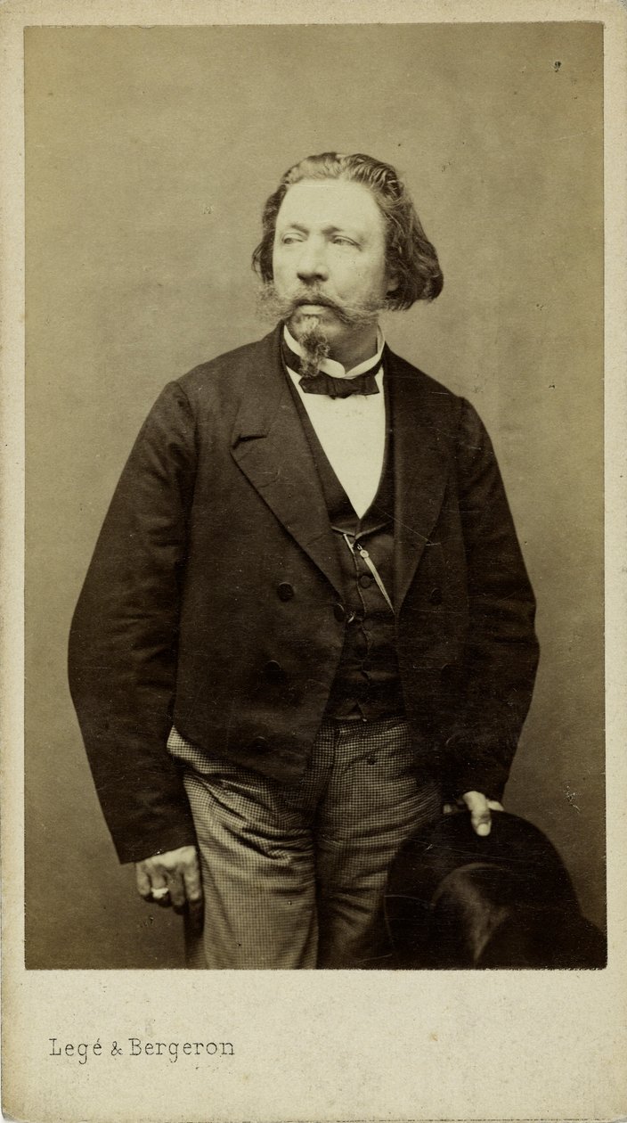 フランソワ・ジョージ＝ハインル 1807-1873 の肖像。 作： エティエンヌ・カルジャット