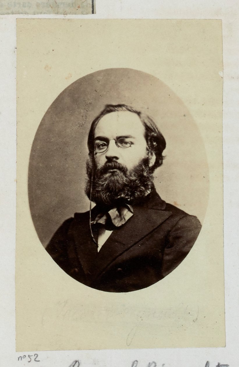 リゴー・ラウル・アドルフ・ジョルジュ（1846-1871年）。ジャーナリスト、政治家。警察庁（1871年3月20日）、公安委員会（1871年3月29日）に任命される。この立場で権力を専横し、政敵を弾圧した... 作： エティエンヌ・カルジャット