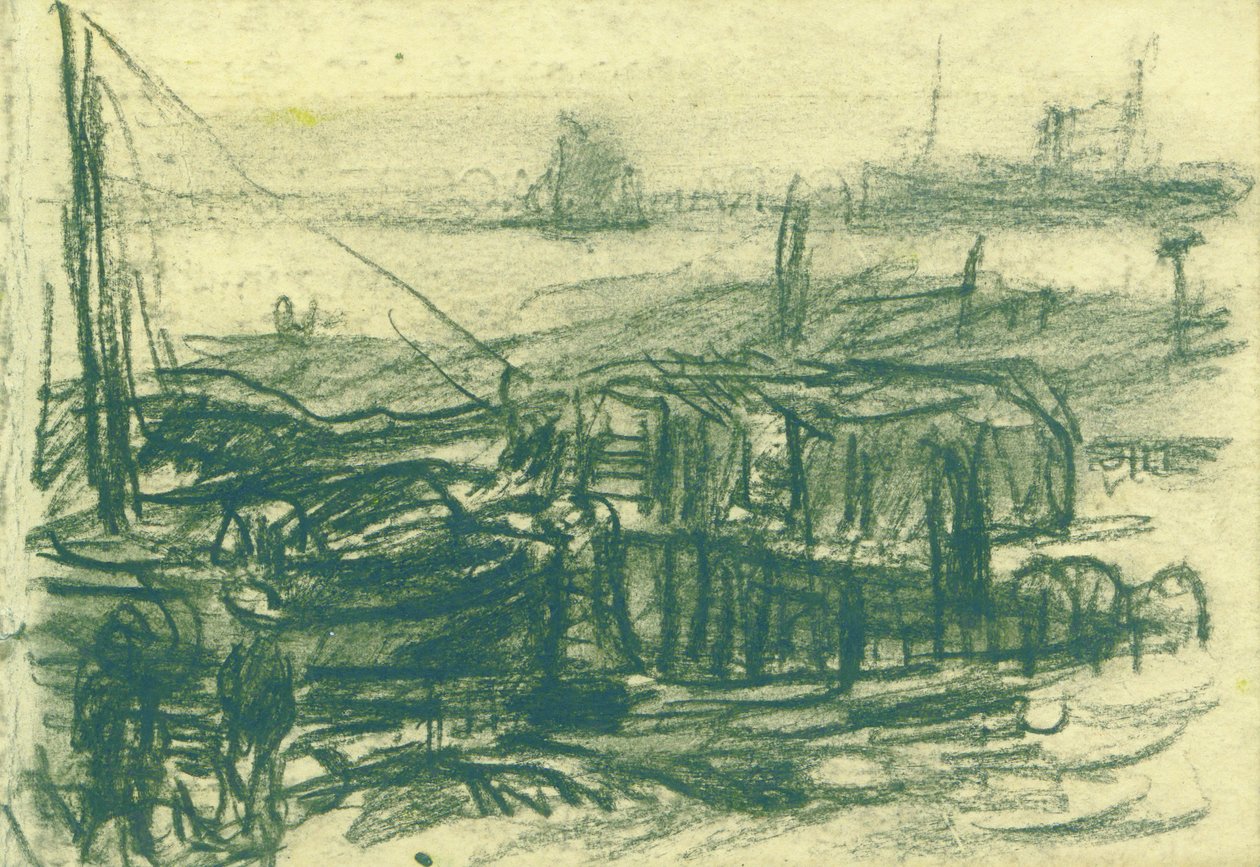Schiffe auf der Schelde 作： ユーゲン・ヴァン・ミーゲム