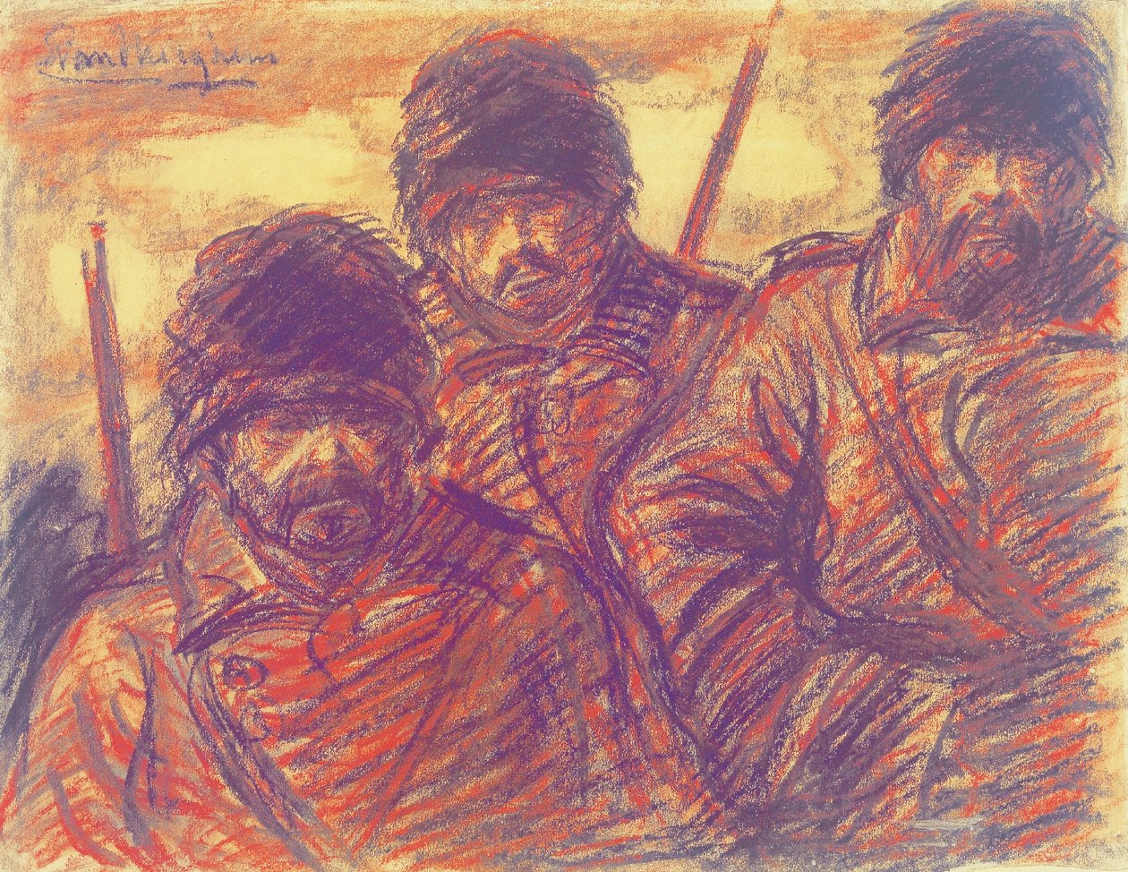 Drei russische Soldaten 作： ユーゲン・ヴァン・ミーゲム