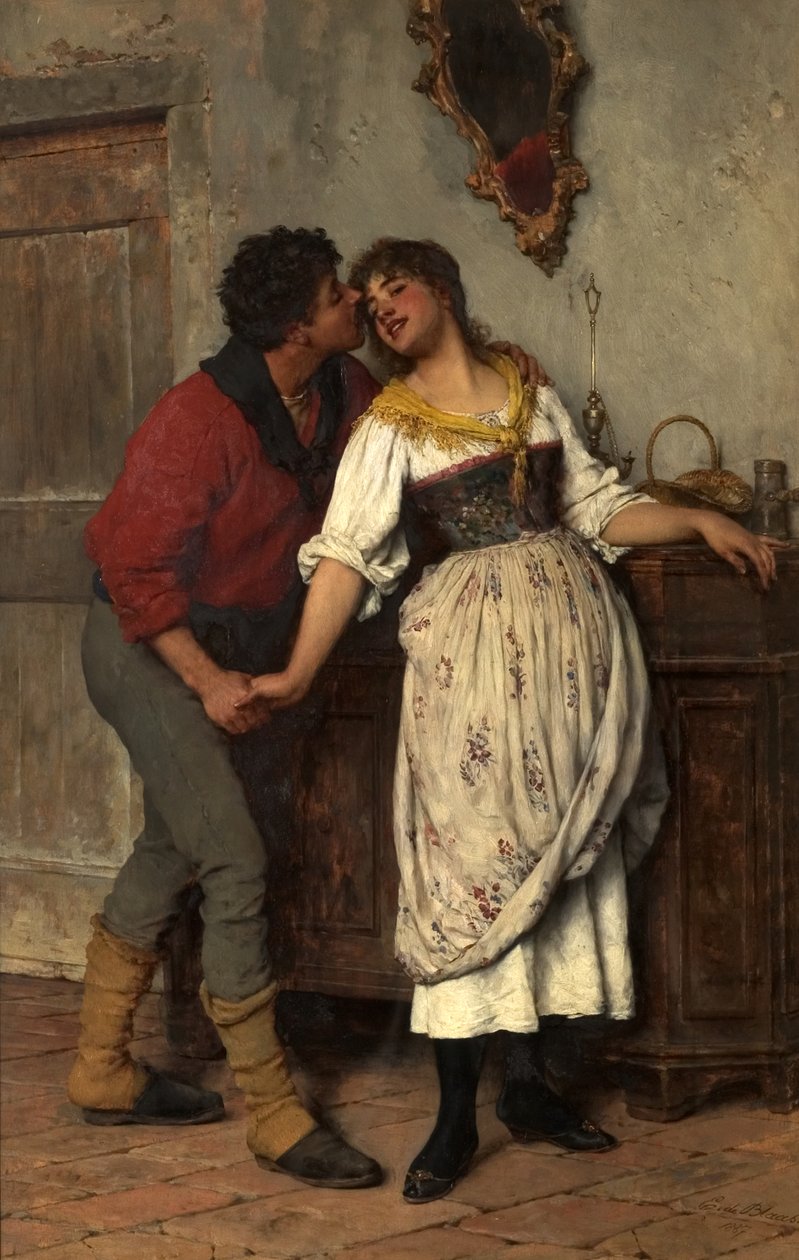 承認、1887 作： ユージン・フォン・ブラース