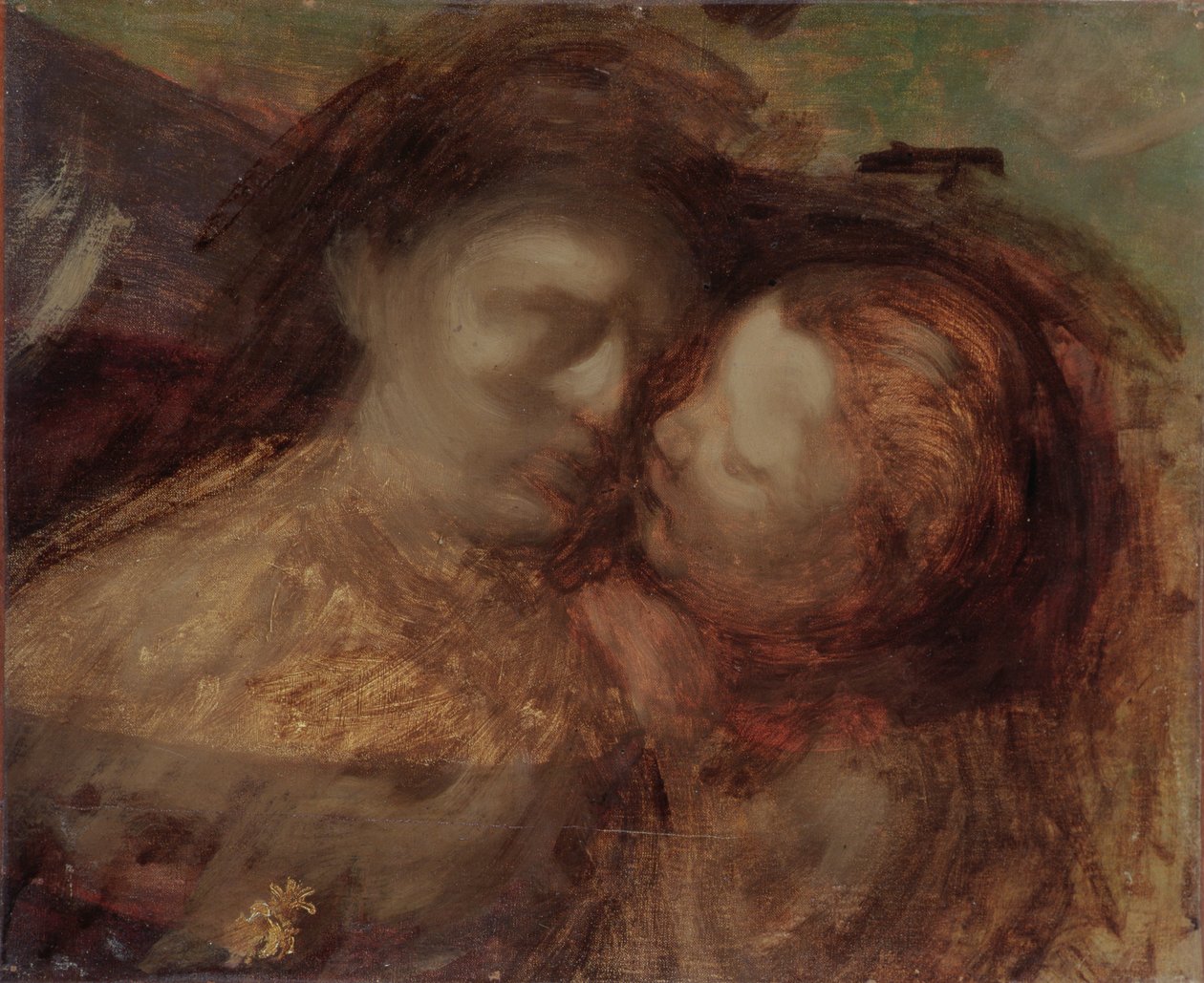 母と子、1890年代後半 作： EugèneCarrière