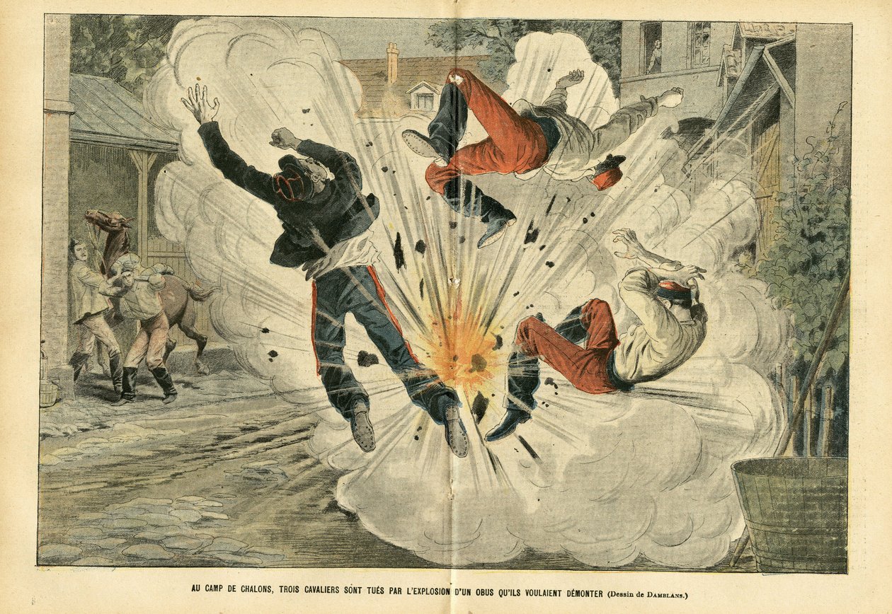 Le Pelerin』に掲載されたユージン・ダンブラン（1865-1945）のイラスト 作： ユージンダンブランス
