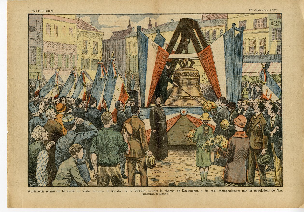 Le Pelerin』に掲載されたユージン・ダンブラン（1865-1945）のイラスト 作： ユージンダンブランス
