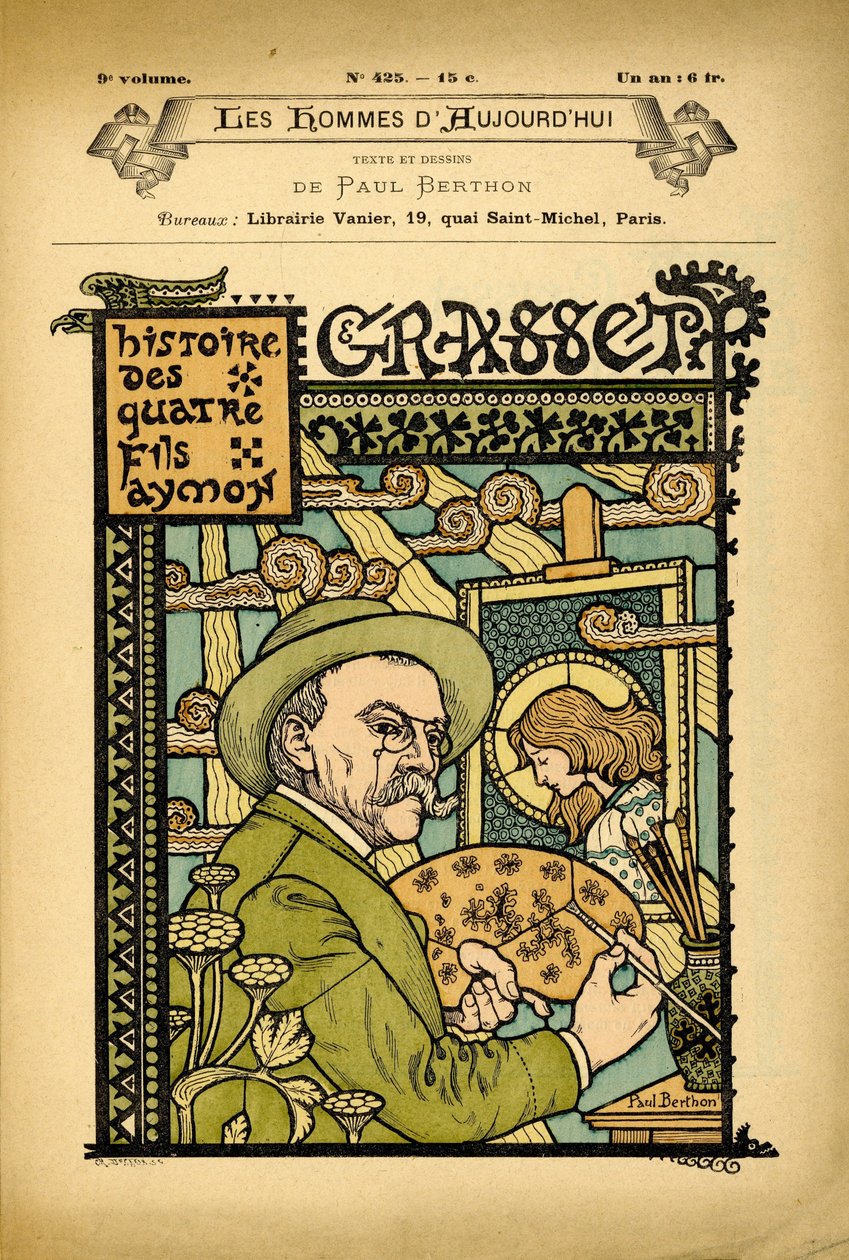 ポール・ベルトン（1872-1909）のイラストによる「Les Hommes d