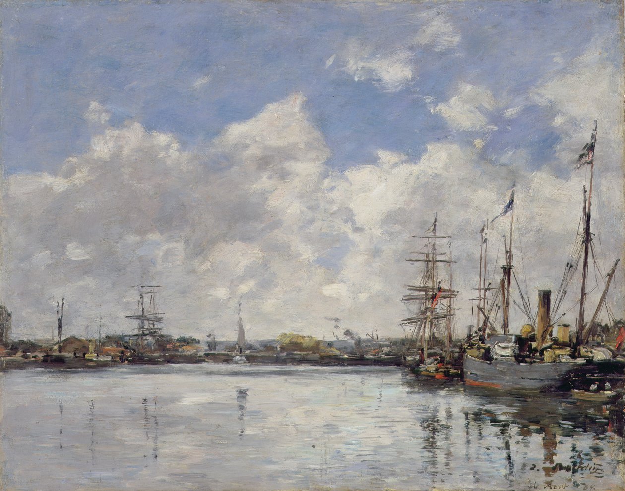 ルアーブル、港、1884 | アートプリント
