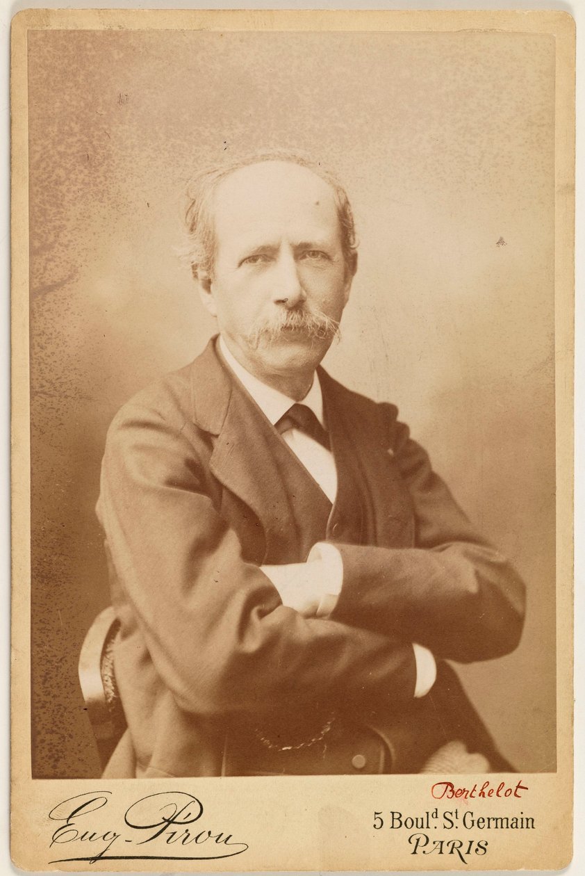 Porträt von Berthelot (Pierre Eugène Marcellin), (1827-1907), Chemiker 作： ユージン・ピロー