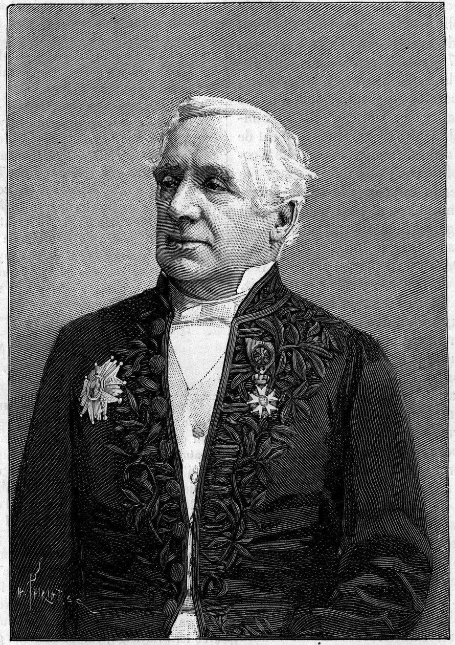 フェリックス・イポリット・ラレー男爵（1808-1895）の肖像（科学アカデミー・医学アカデミー会員、フランスの外科医 作： ユージン・ピロー