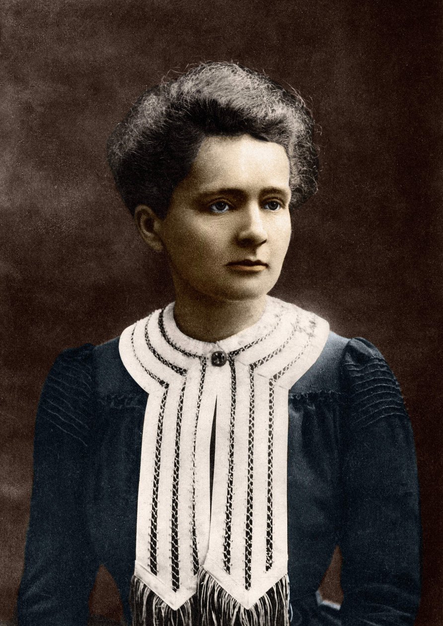 キュリー夫人の肖像 1867-1934 作： ユージン・ピロー