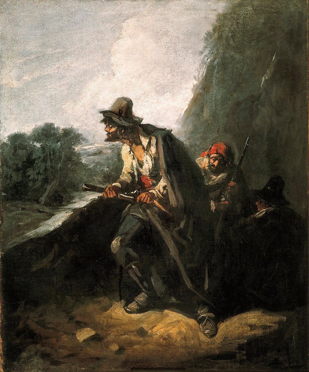 「The bandits」（絵画 作： ユージェニオ・ルーカス・イ・パディージャ