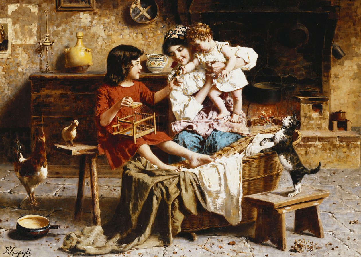面白い赤ちゃん 作： Eugenio Zampighi