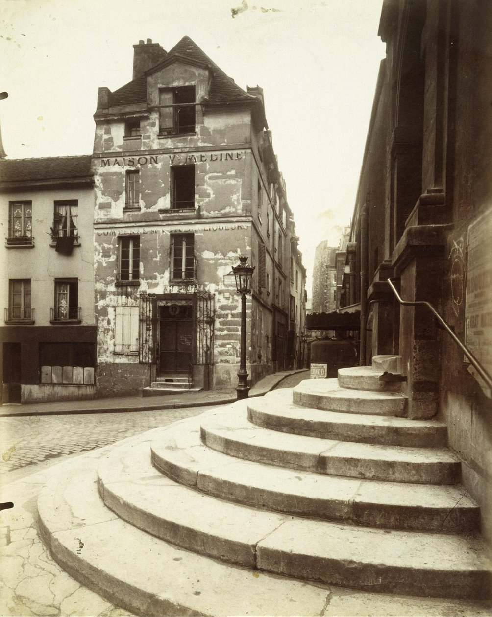 Rue de laMontagne-Sainte-Genevievè 作： ウジェーヌ・アジェ