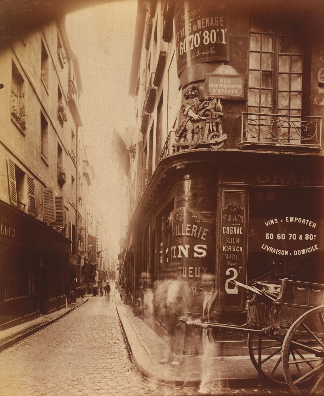 Rue des NonnainsdHyères 作： ウジェーヌ・アジェ