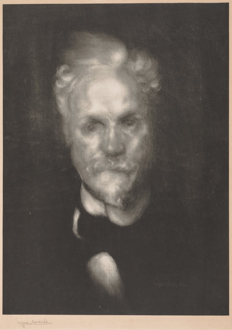 アンリロシュフォール、1896年。 作： EugèneCarrière