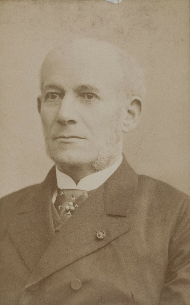 コンスタン＝ルイ＝ジャン＝ベンジャミン・ジョーレス（1823～1889）の肖像（提督、外交官、政治家） 作： ユージン・ピロー