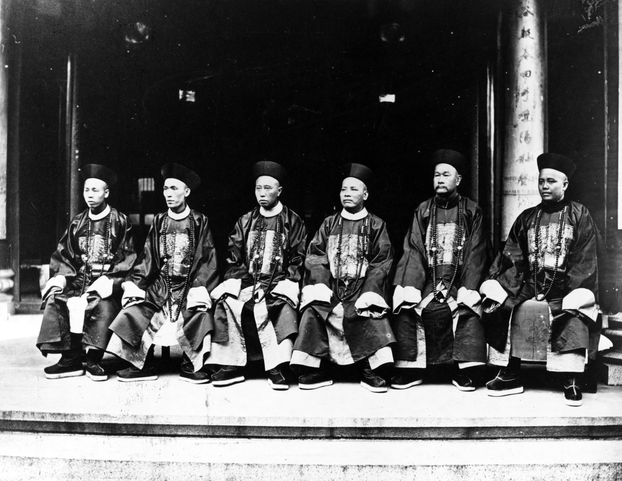 中国みかん、1875年頃 作： ヨーロッパの写真家