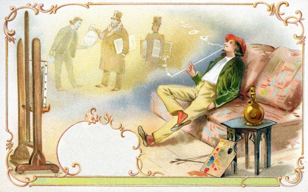 アーティスト・パイプ・ドリームス、1900 作： ヨーロピアンスクール