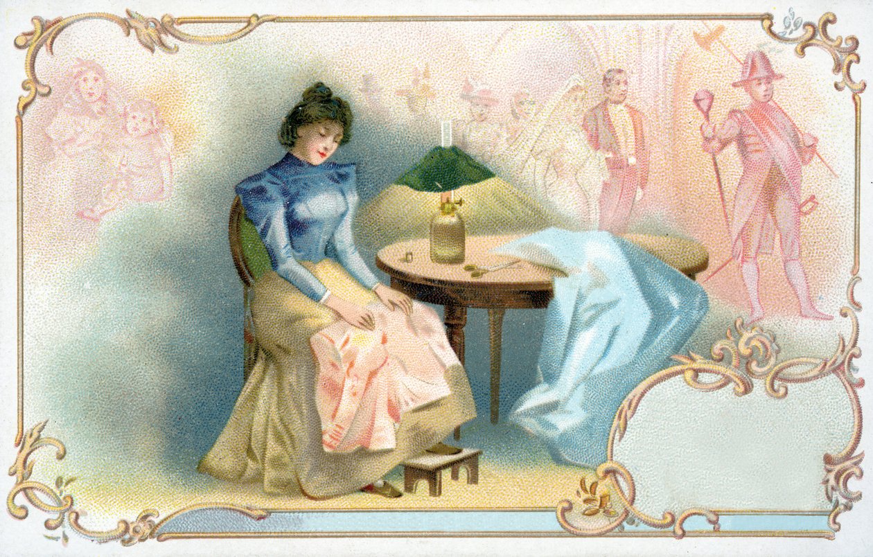 少女の夢、1900 作： ヨーロピアンスクール