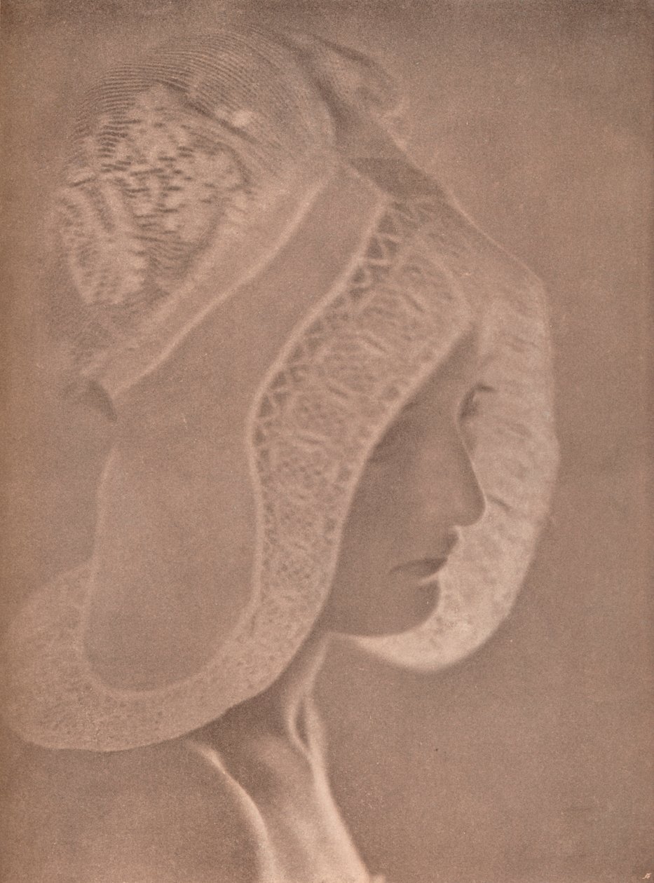 「少女の頭」、c1900。 作： エヴァ・ワトソン・リー