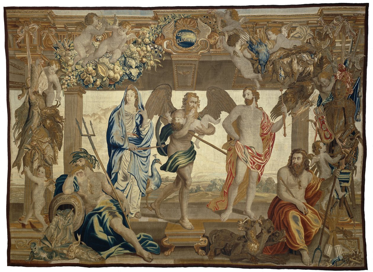 四大元素と時間 月、季節、要素、昼と夜 (シリーズ タイトル) 作： Everaert Leyniers