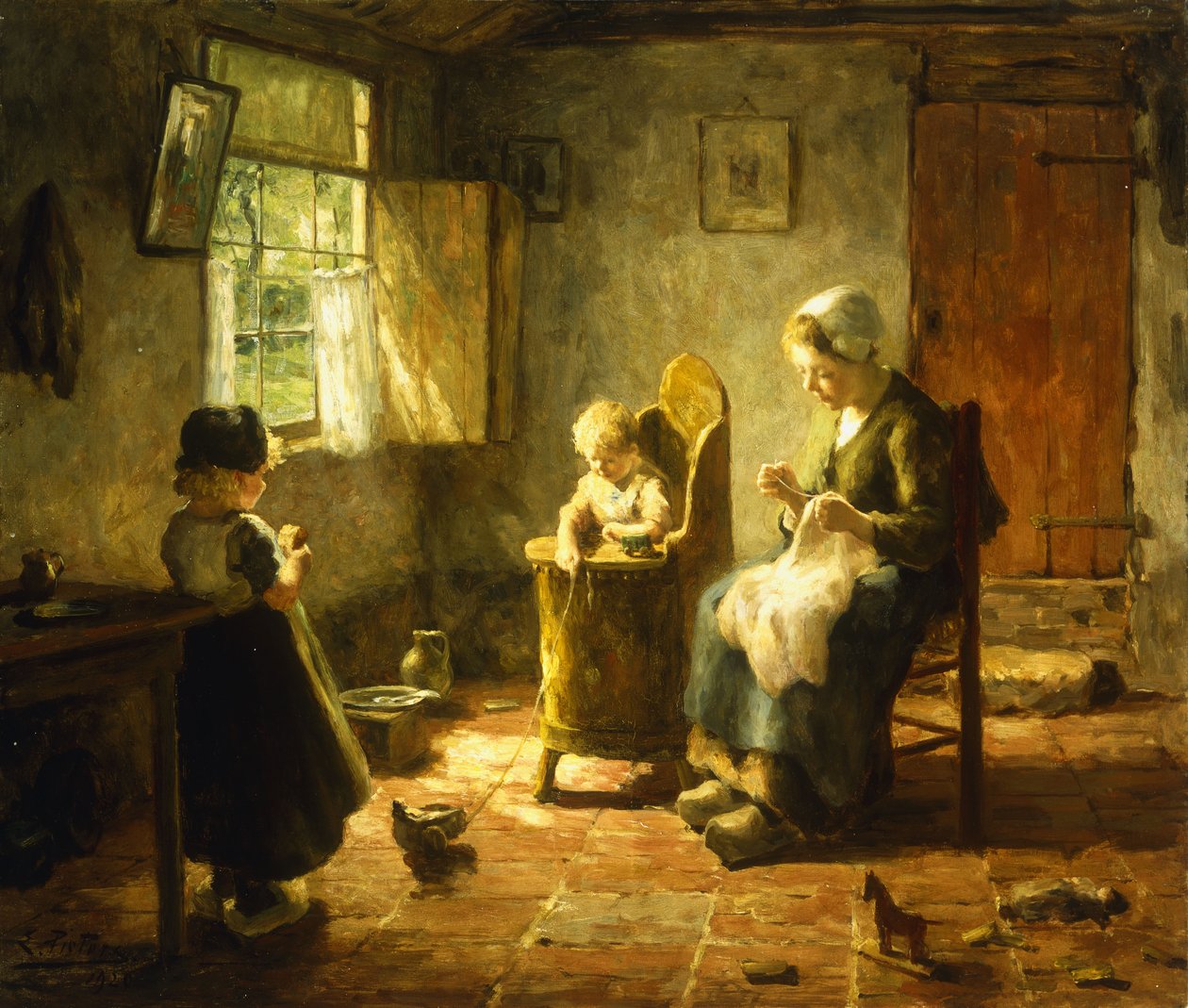 アイドルの午後 作： Evert Pieters