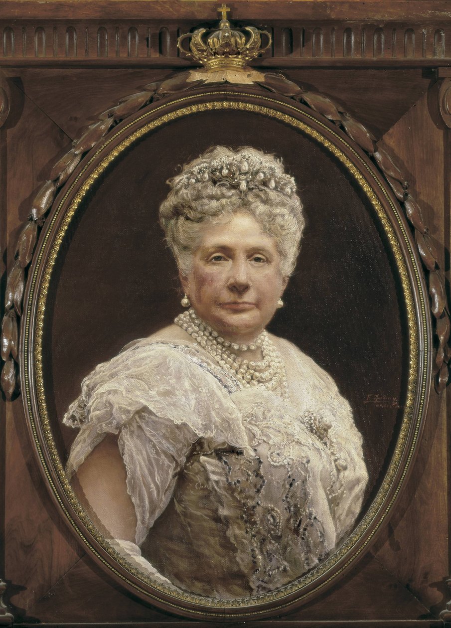 Muotokuva Isabellasta Borbonista, Espanjan lapsesta, Isabella II:n tyttärestä ja Alfonso XII:n sisaresta (öljy kankaalle) 作： フェデリコ・ゴドイ・イ・カストロ
