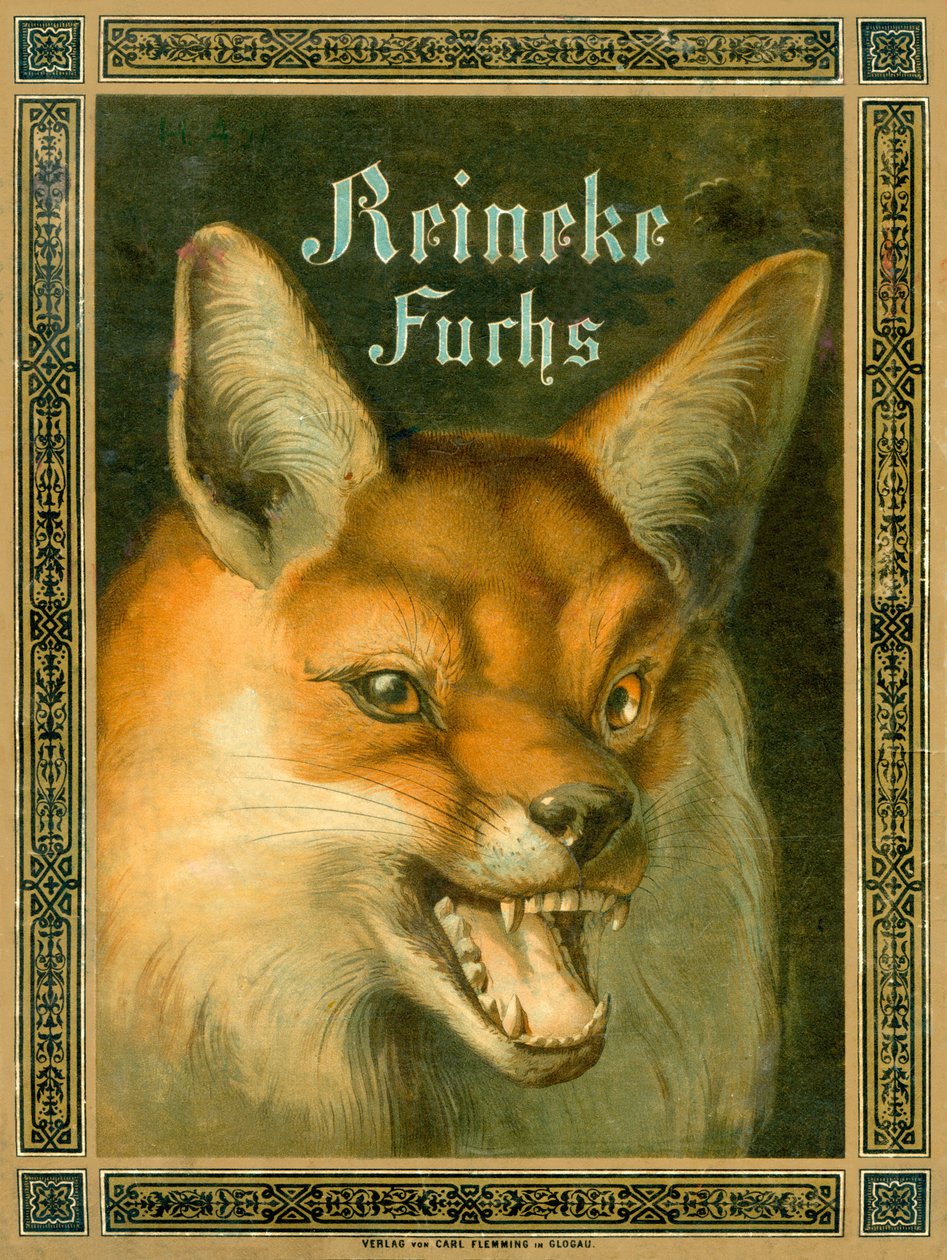 レイナード・ザ・フォックス、または「Reineke Fuchs」の表紙 作： ヒョードルアレクシスフリンツァー