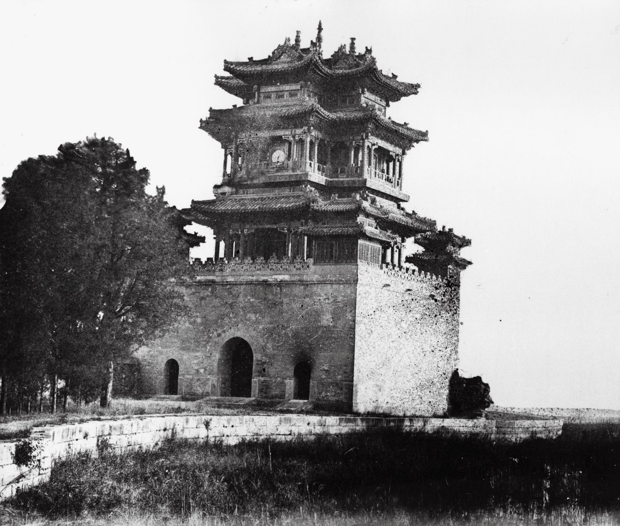 文学の神のベルヴェデーレ、夏の宮殿、北京、1860年 作： フェリーチェ・ベアト