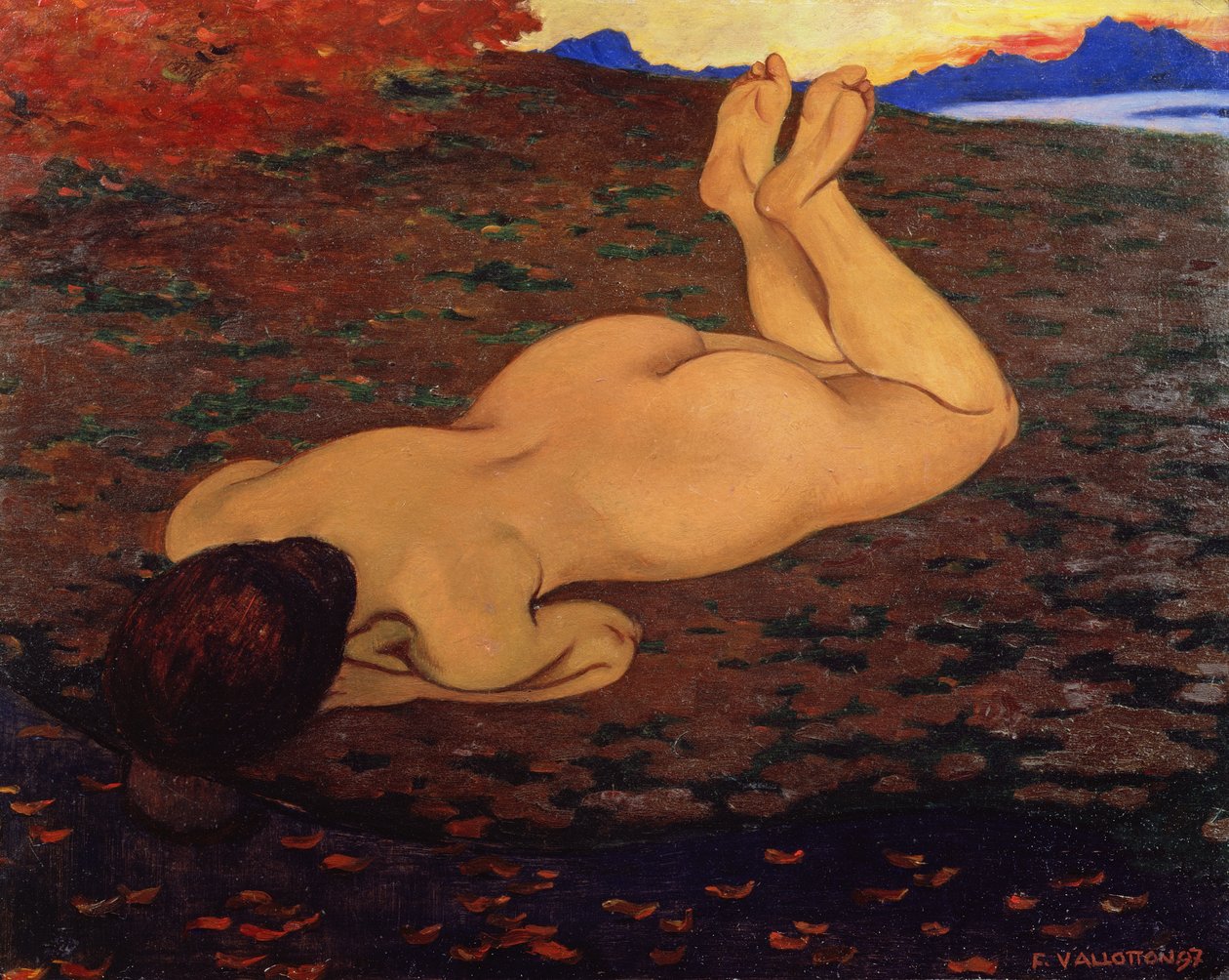 ソース、1897 作： フェリックス・エドゥアール・ヴァロットン