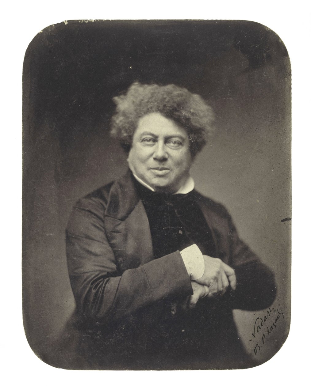 アレクサンドル・デュマの父親（1802-1870） 作： ナダール