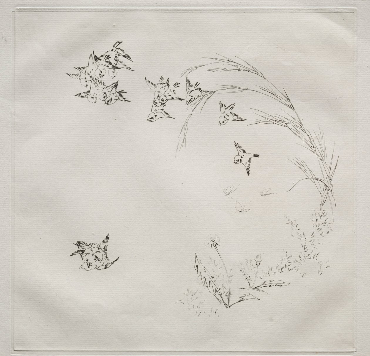 Parisian Service Haviland service：The Fight no。 2、1875。 作： フェリックス・ブラクモンド