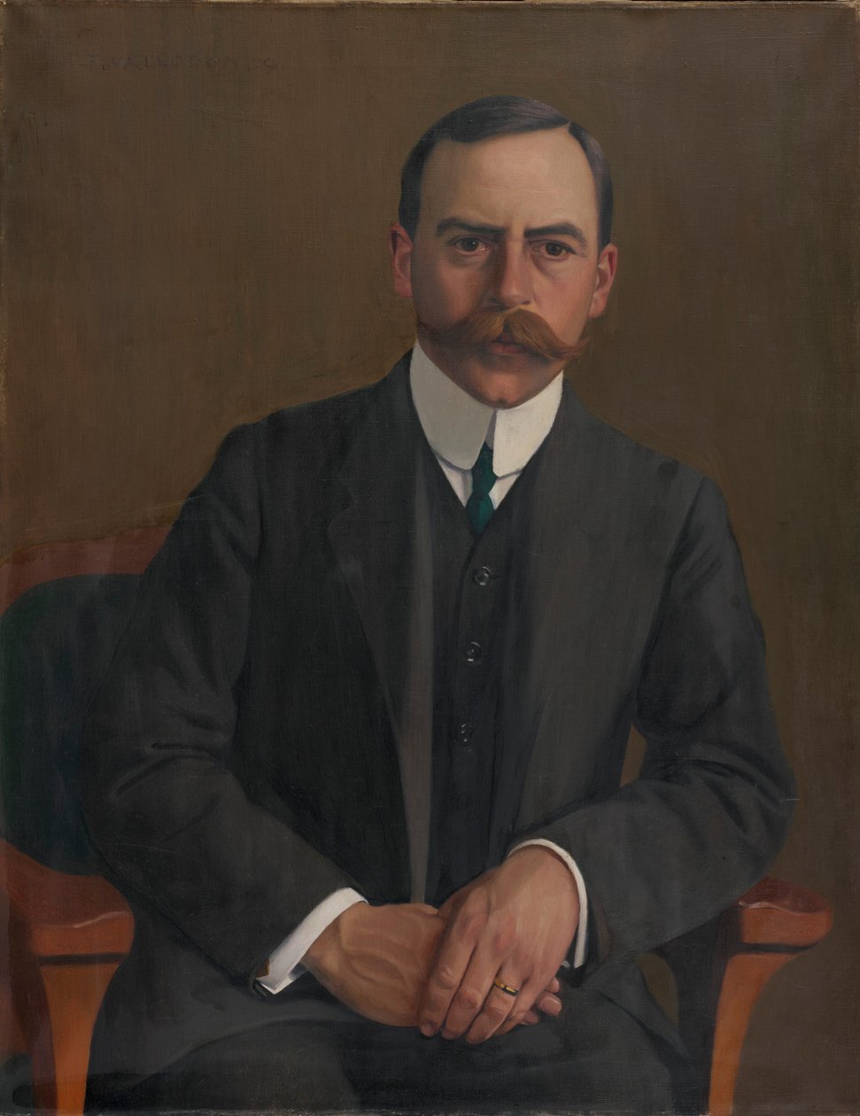 アーサー・ハーンローザー博士、1909年。 作： フェリックス・エドゥアール・ヴァロットン