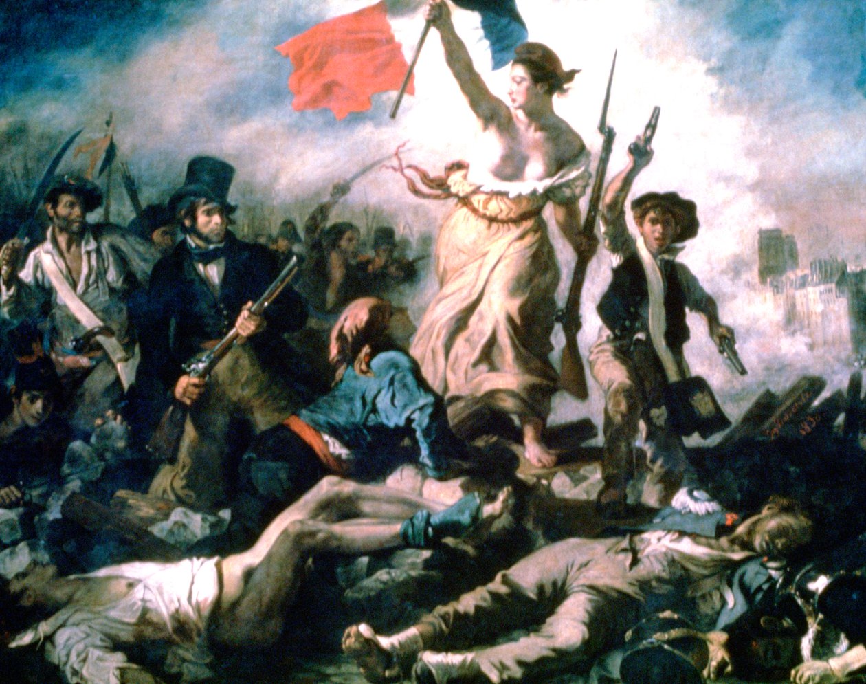 人々を導く自由、1830 | アートプリント