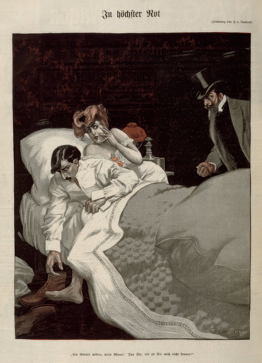 Reznicek、緊急の必要性（姦淫） 作： フェルディナンド・フォン・レズニチェク
