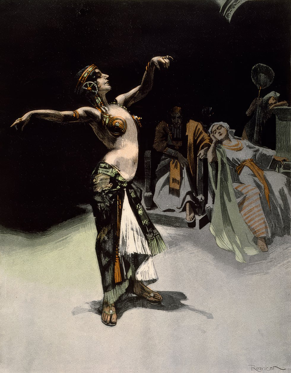 Reznicek - Salome - Grafik 1906 作： フェルディナンド・フォン・レズニチェク