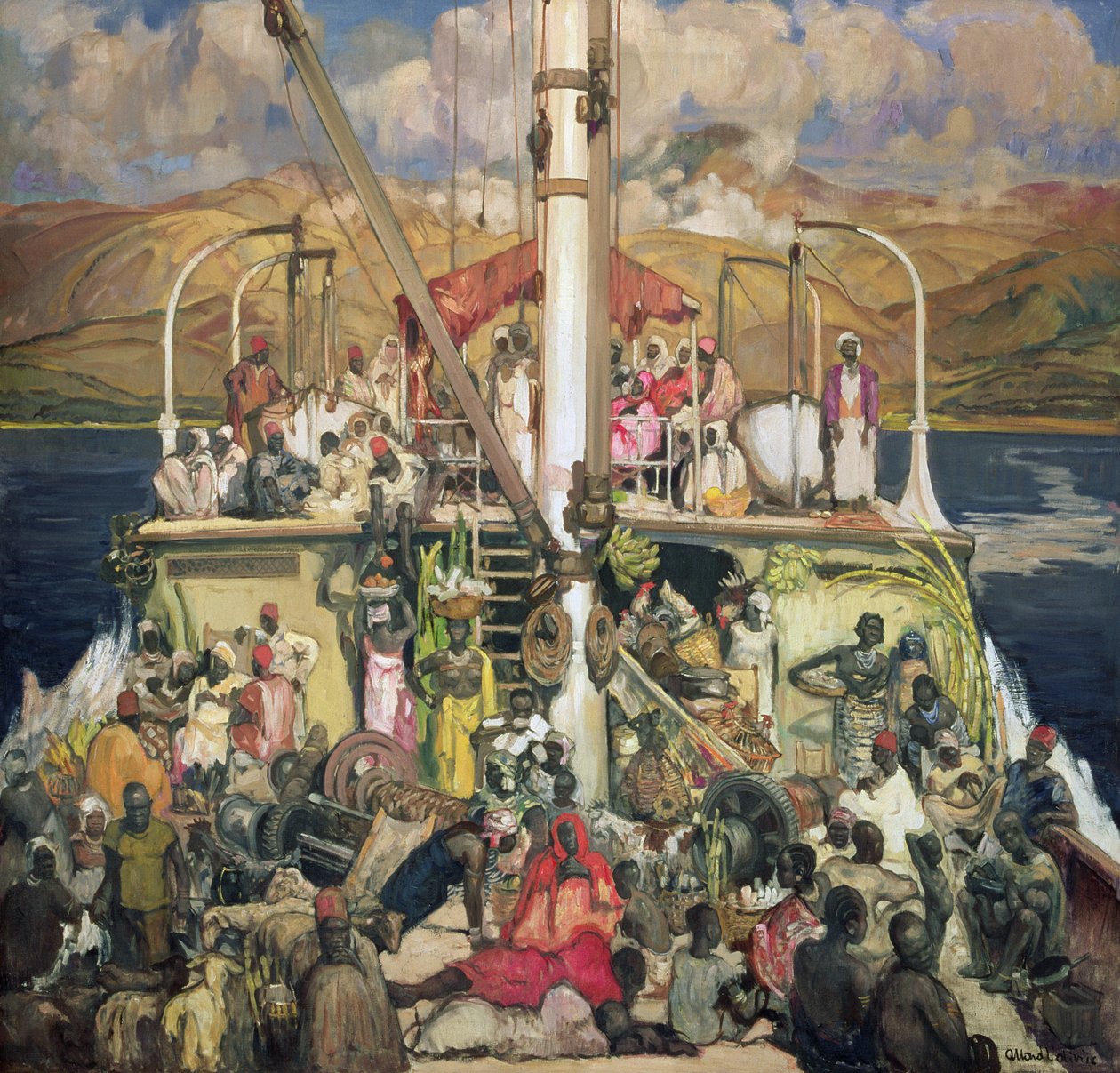 フェリー、c.1928-33 作： フェルナンアラードロリビエ