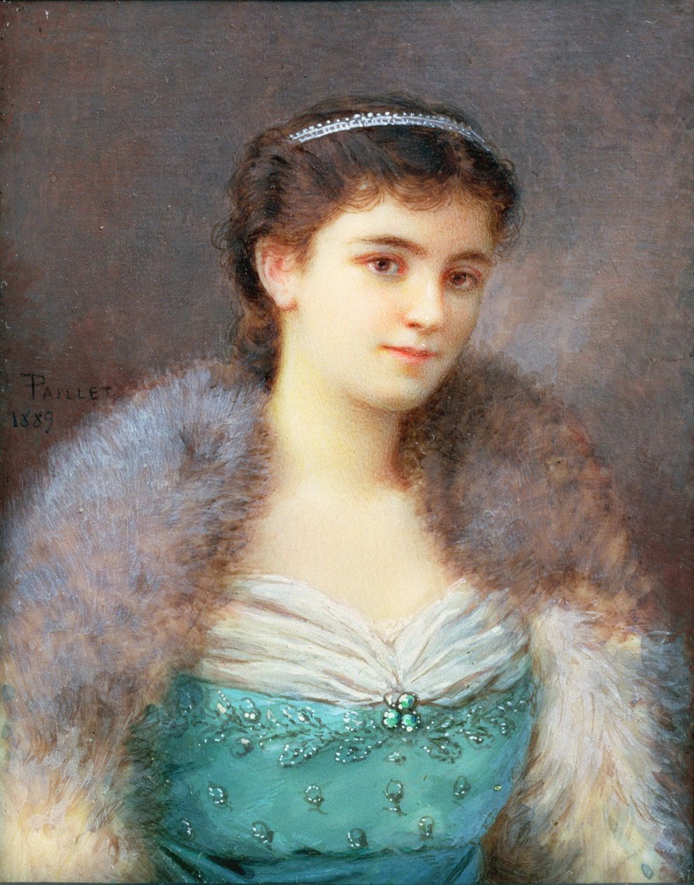 メアリービクトリアライター、カーゾン夫人（1870-1906）1889 作： フェルナンペールレット