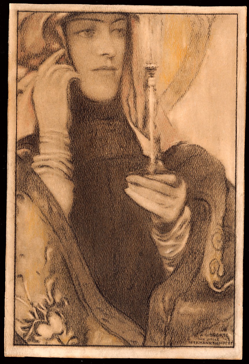 お香、1917 作： フェルナン・クノフフ