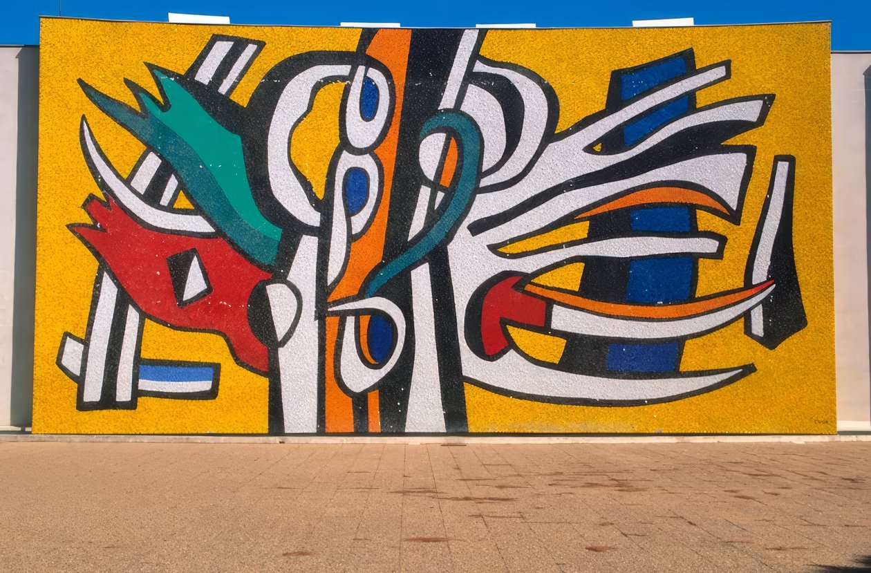 コート・ダジュール 作： フェルナン・レジェ