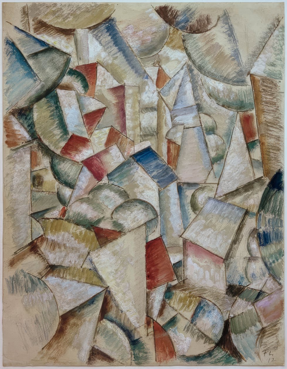 屋根 作： フェルナン・レジェ