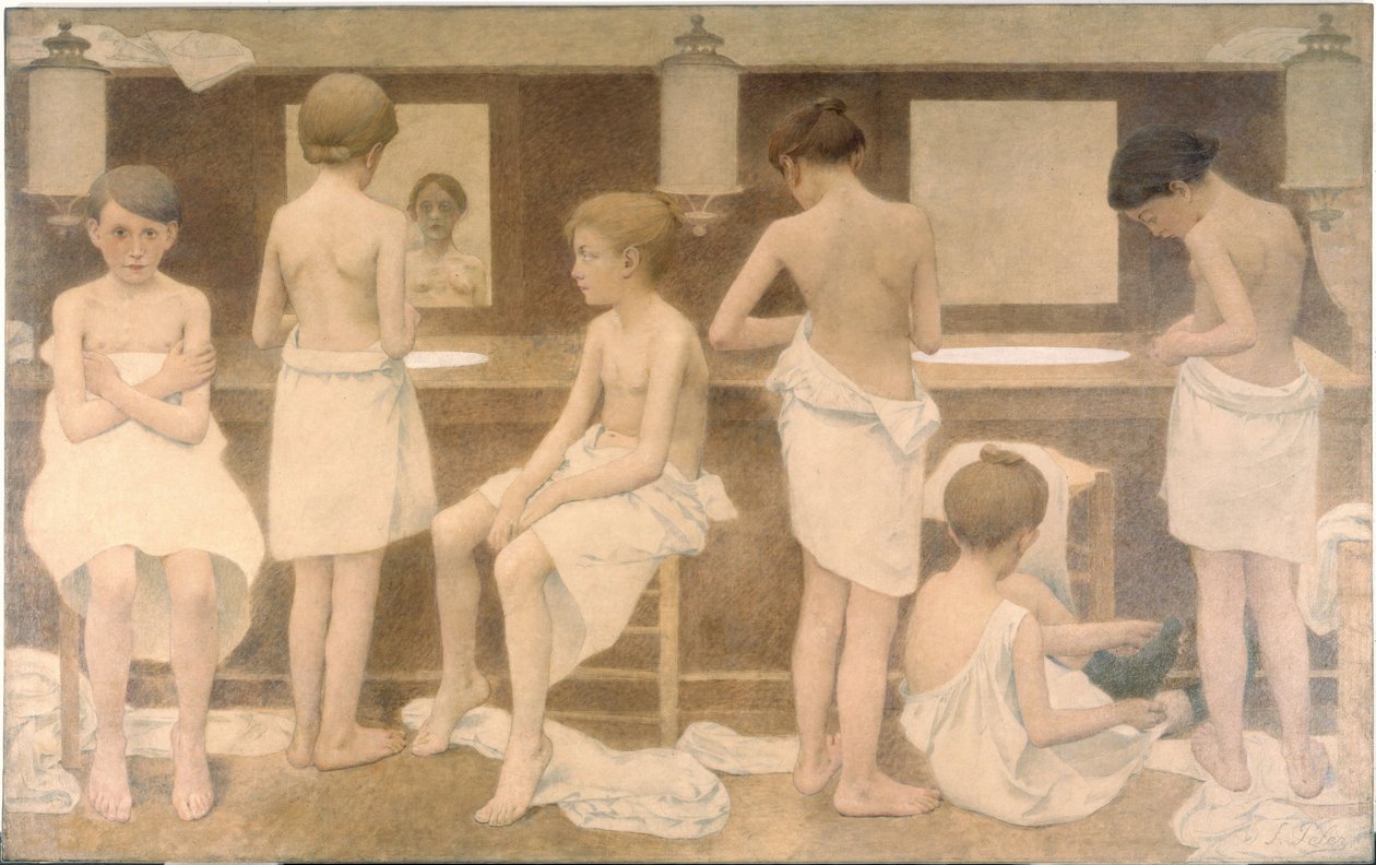 1911年から1913年にかけての「小さな人物たち」（油彩・カンヴァス） 作： フェルナン・ペレーズ