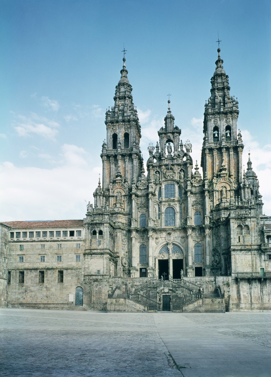 1738-50年に建てられた西側ファサードの眺め 作： フェルナンドデカサスノボア