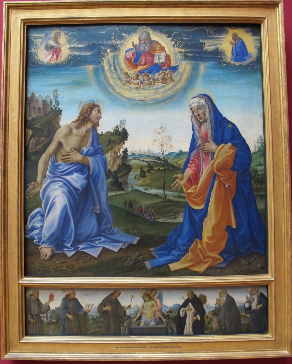 Erscheinung Christi an die Jungfrau 作： フィリッピーノリッピ