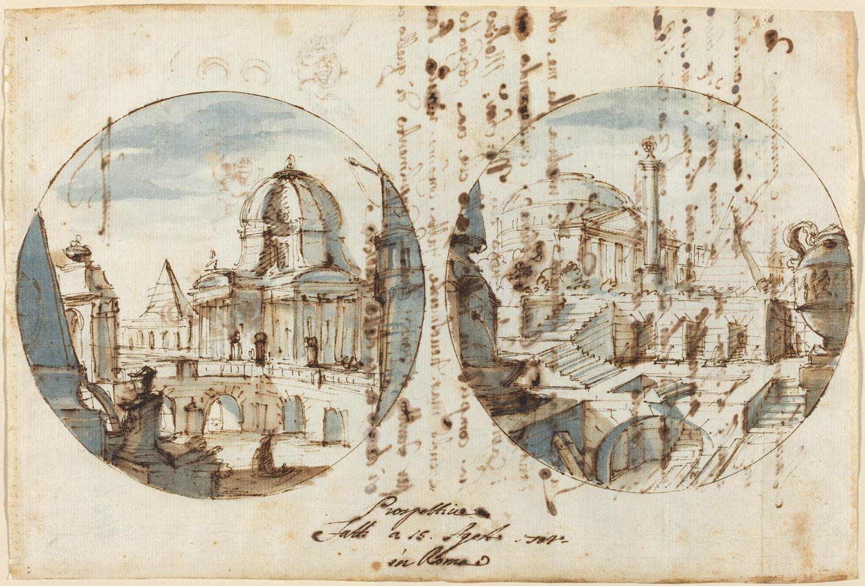 寺院とピラミッドの建築ファンタジー 作： フィリッポ・ユバラ