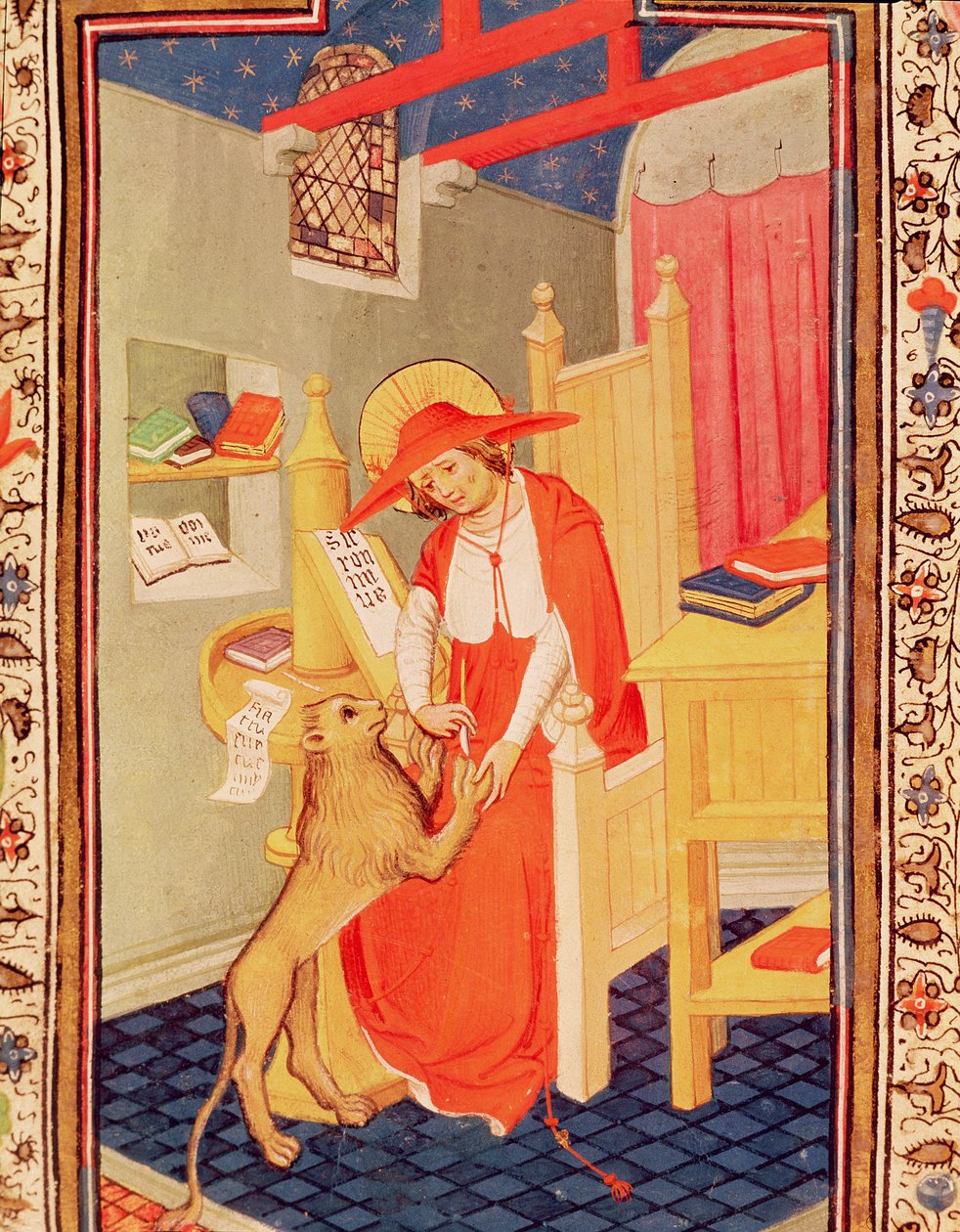 Fol.310v聖ジェローム、ドンドゥアルテ書 作： フランドルの学校