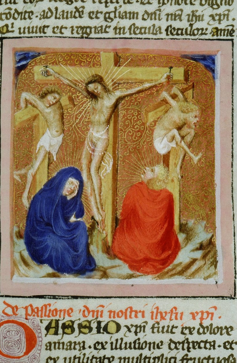 レジェンダアウレアからの世代1111ページ、ブルージュ、c.1400-10 作： フランドルの学校